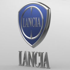 Lancia logo 3D Model