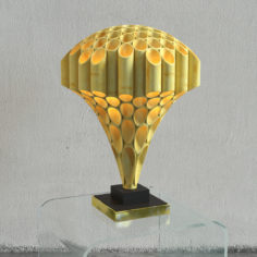Rougier Mushroom Bamboo Tube Lamp 3D Model