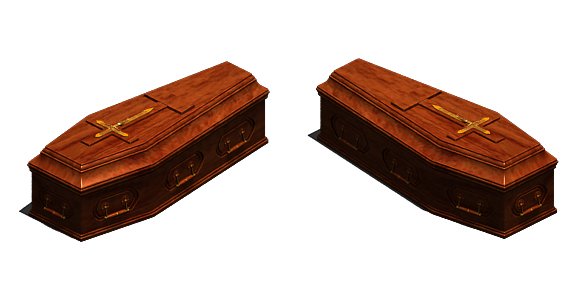 Coffin 001 3D Model