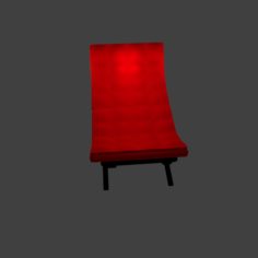 Chair Barcelona model 3D Model