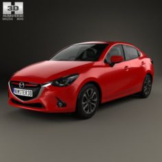 Mazda 2 Demio 2015 3D Model