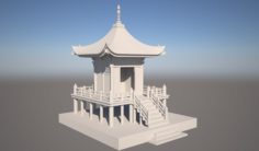 Japanese Tea House 3D Model