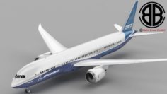 Boeing 787-8 3D Model