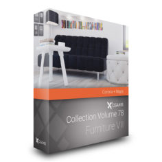 CGAxis Models Volume 78 – Furniture VII Corona 3D Model