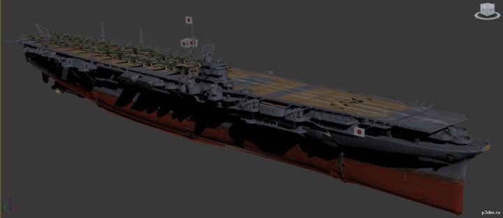 Zuikaku 1944 3D Model