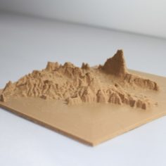3D map, Javea Calpe Ifac 3D Print Model