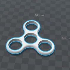 Fidget Spinner 3D Print Model