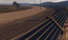 3D Oval Racetrack / speedway 3D Model