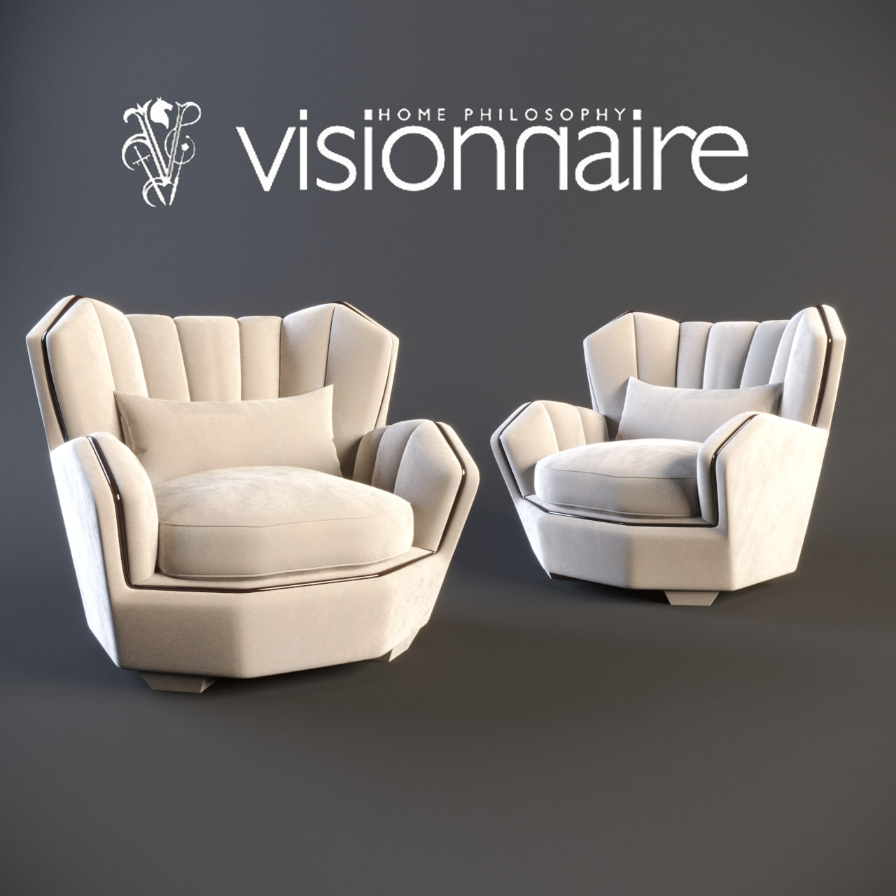 3D Hemingway armchair 3D Model