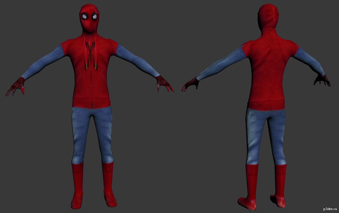 Spider-Man [Old Suit] 3D Model 