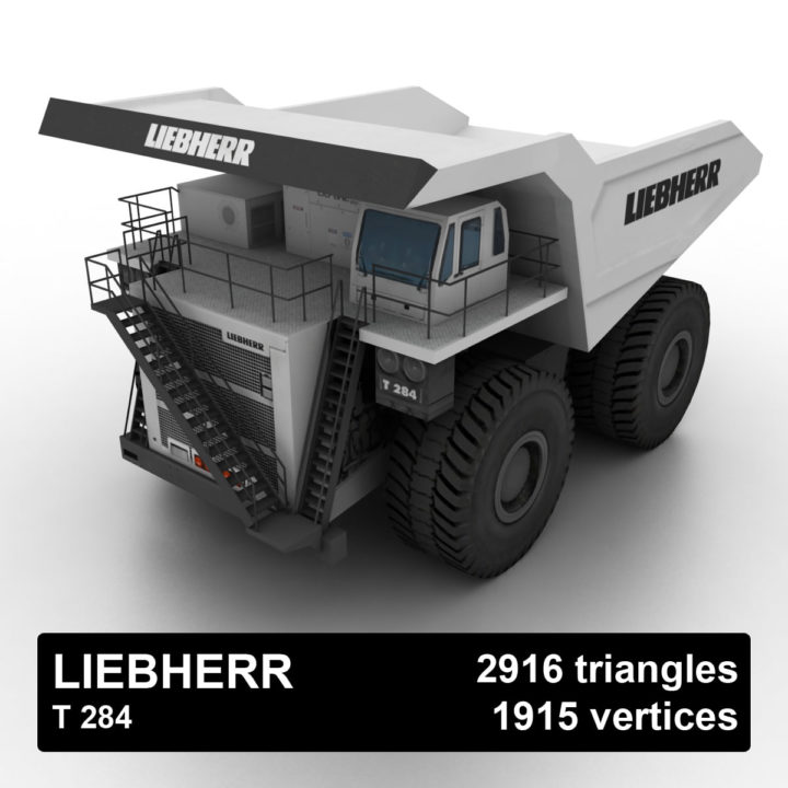 Liebherr T 284 3D Model