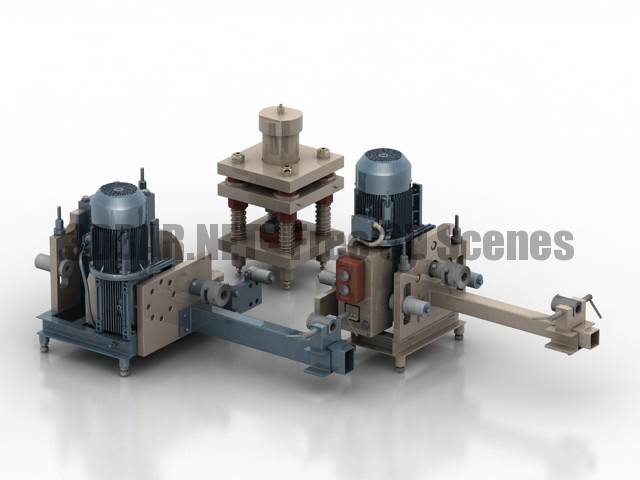 Master forging machine 3D Collection
