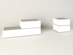 Bedside tables 3D Model
