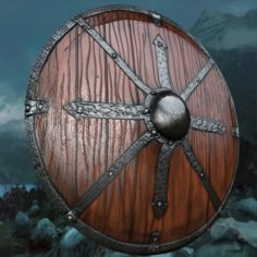 Viking shield 2 3D Model
