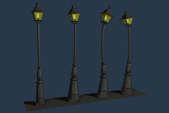 Streetlamp 3D Model