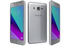 Samsung Galaxy J2 Prime Silver 3D Model