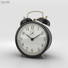 Alarm Clock 3D Model