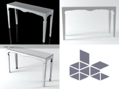 Dessouschic Console Table 7435 3D Model