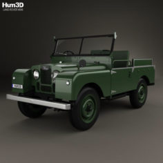Land Rover Series I Churchill 1954 3D Model