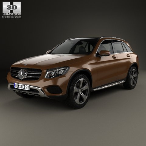 Mercedes-Benz GLC-Class X205 2015 3D Model