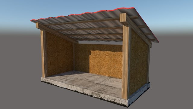 Shed 3D Model