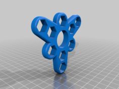 Fidget 9 nut 3D Print Model