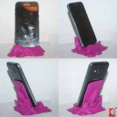 Porte Telephone Crystals By Dantego (SAMSUNG, WIKO, IPHONE …) 3D Print Model