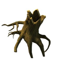 Fairy town – dead roots 3D Model