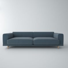 MUUTO Rest Sofa (large) 3D model 3D Model