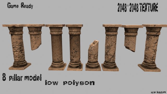 Pillar1 3D Model