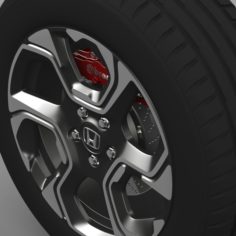 Wheel Honda CR-V 2017 3D Model