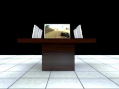 LCD FOR GAMING ZONE Free 3D Model