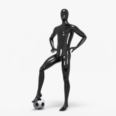 3D model Male sport mannequin 3 3D Model