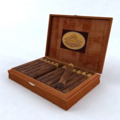 Cigars Partagas 3D Model