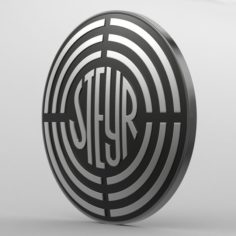 Steyr logo 3D Model