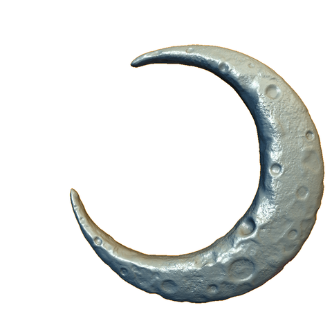 Crescent 3D Print Model