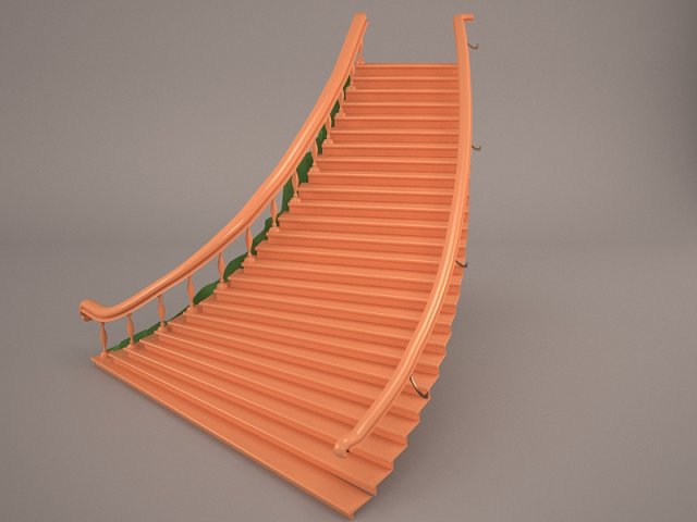 Stairs 3D Model