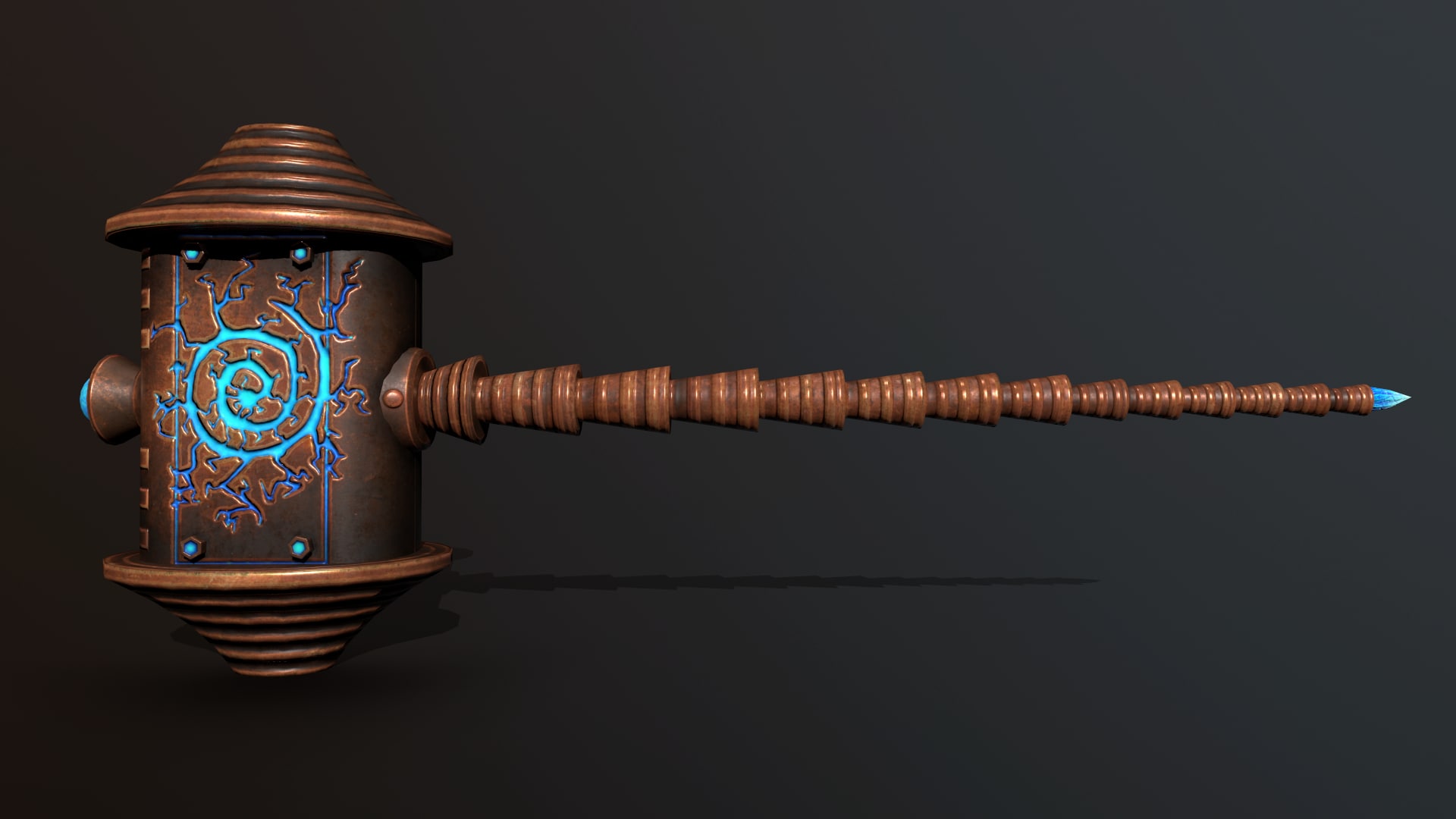 Electric hammer 3D Model
