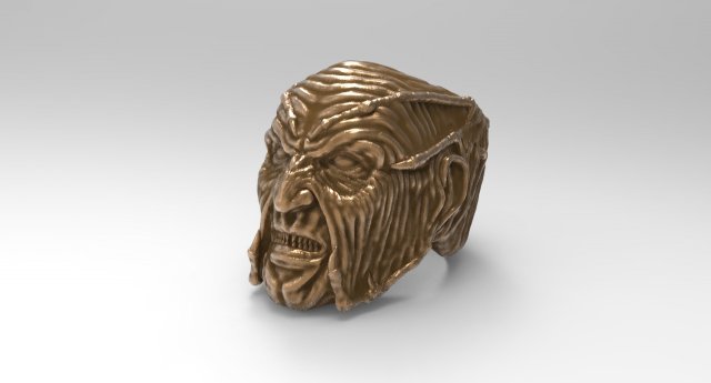 Jeepers Creepers ring 3D Model