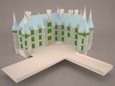 Castle 1 3D Model