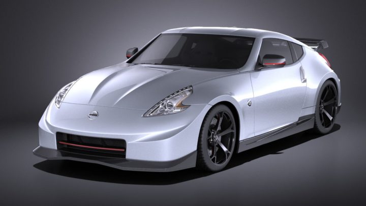 Nissan 370z Nismo 2014 VRAY 3D Model