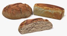 Bread Collection 3D Model