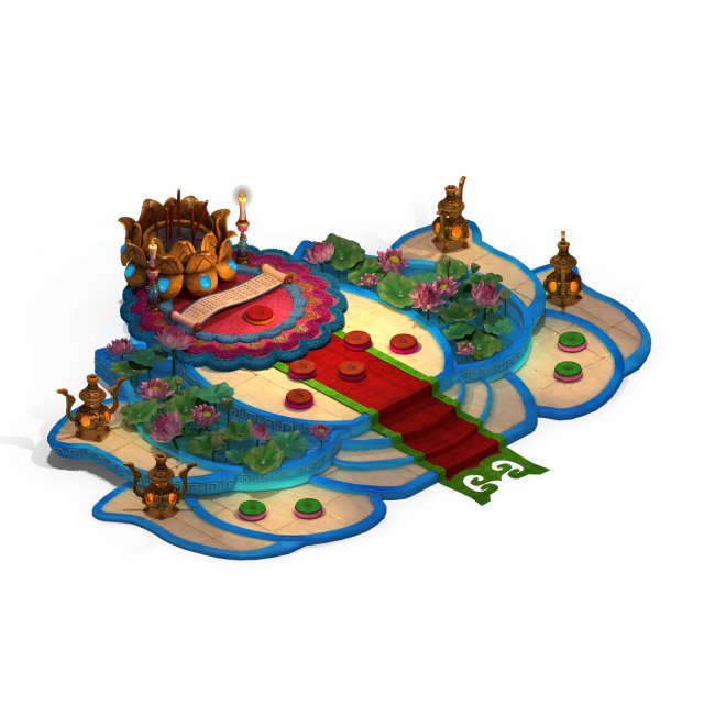 Lei Fengta – Lotus Terrace 3D Model