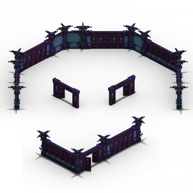 Lei Fengta – fifth floor wall 3D Model