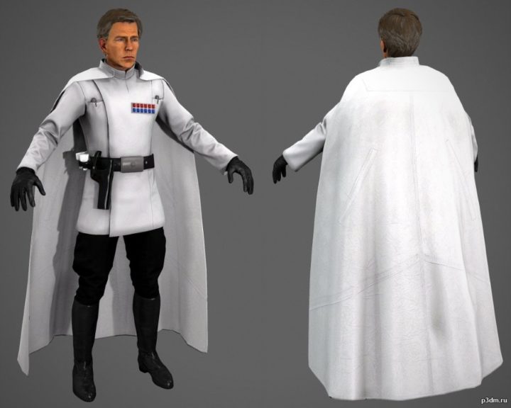 Director Krennic 3D Model