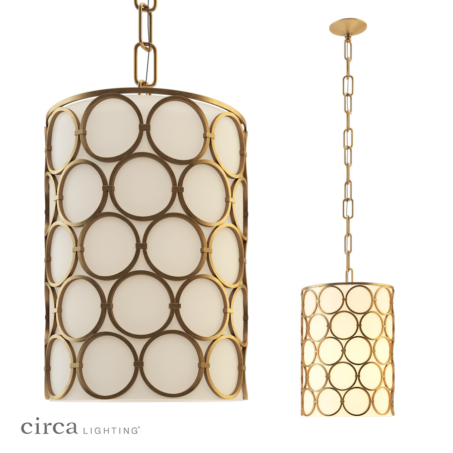 Chandelier Alexandra Narrow Hanging Shade 3D Model