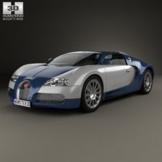 Bugatti Veyron 2005 3D Model