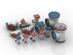 INDUSTRIAL REFRIGERATION VALVES CHV FIA 3D Collection