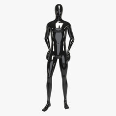 Male mannequin next 3D Model