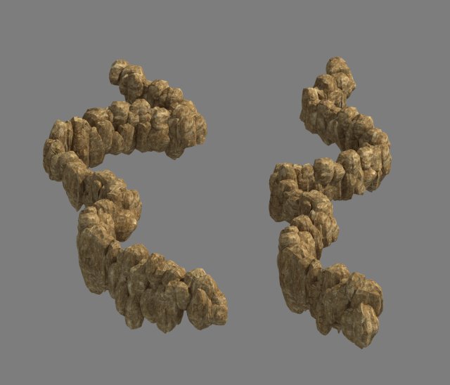 Cangshan Rock – Terrain 07 3D Model